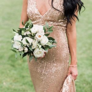 Long Sequin Gown